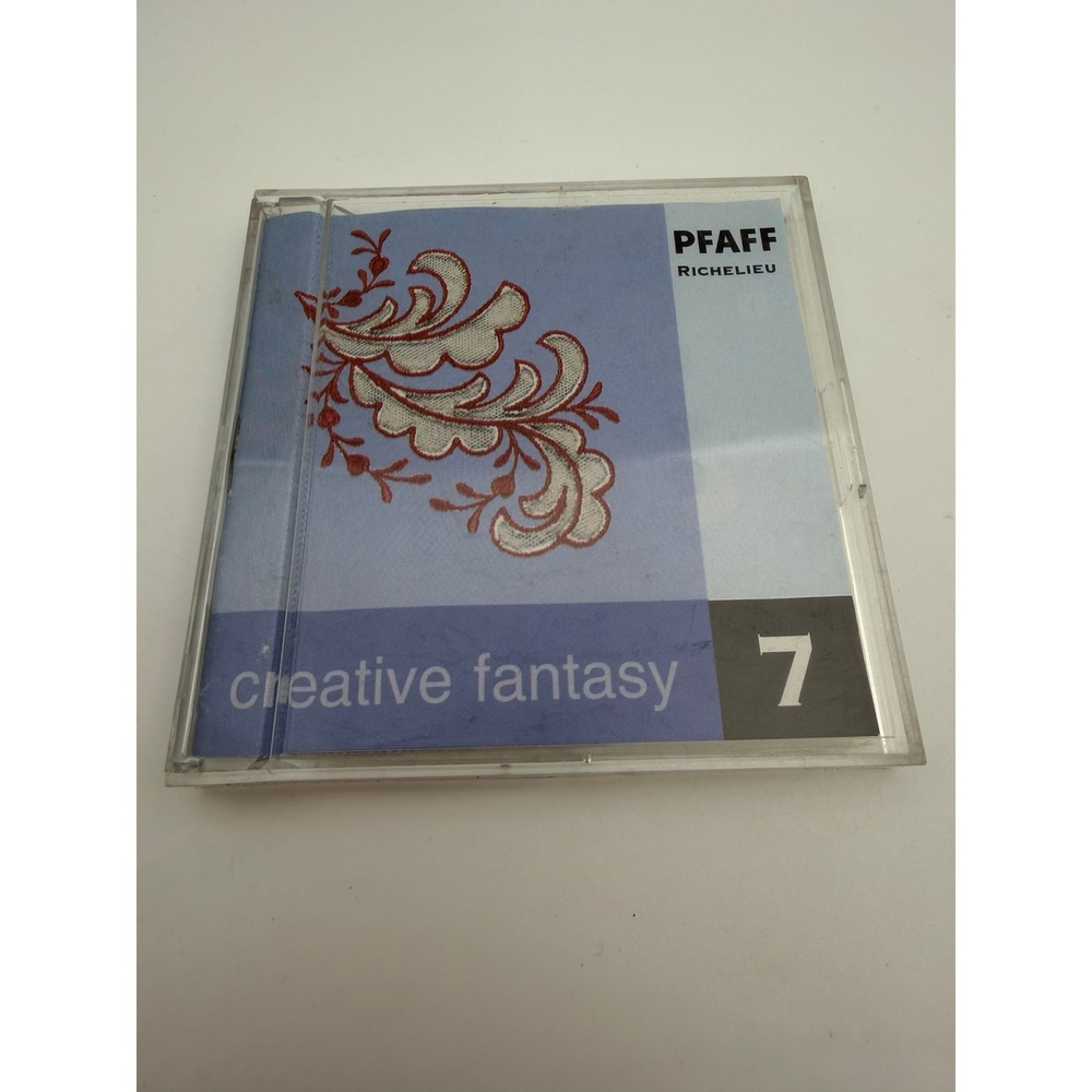 Pfaff Creative Fantasy 7 Richelieu Embroidery Card 92-330 010-10/070 Memory Card